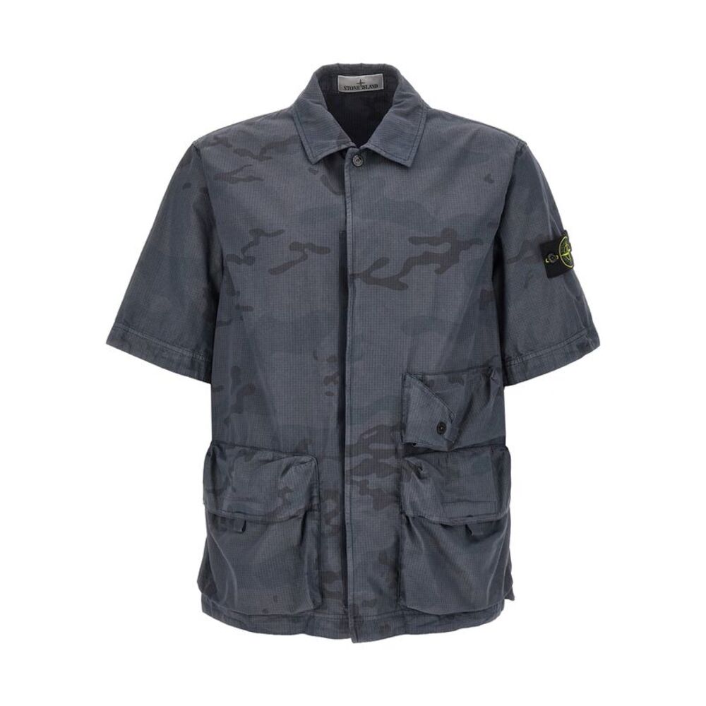 Stone Island Men's Camouflage Shirt